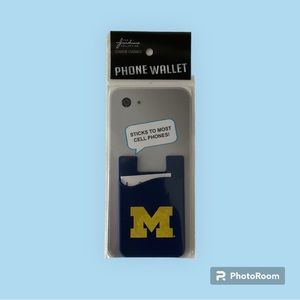 Michigan Silicone iPhone smart wallet